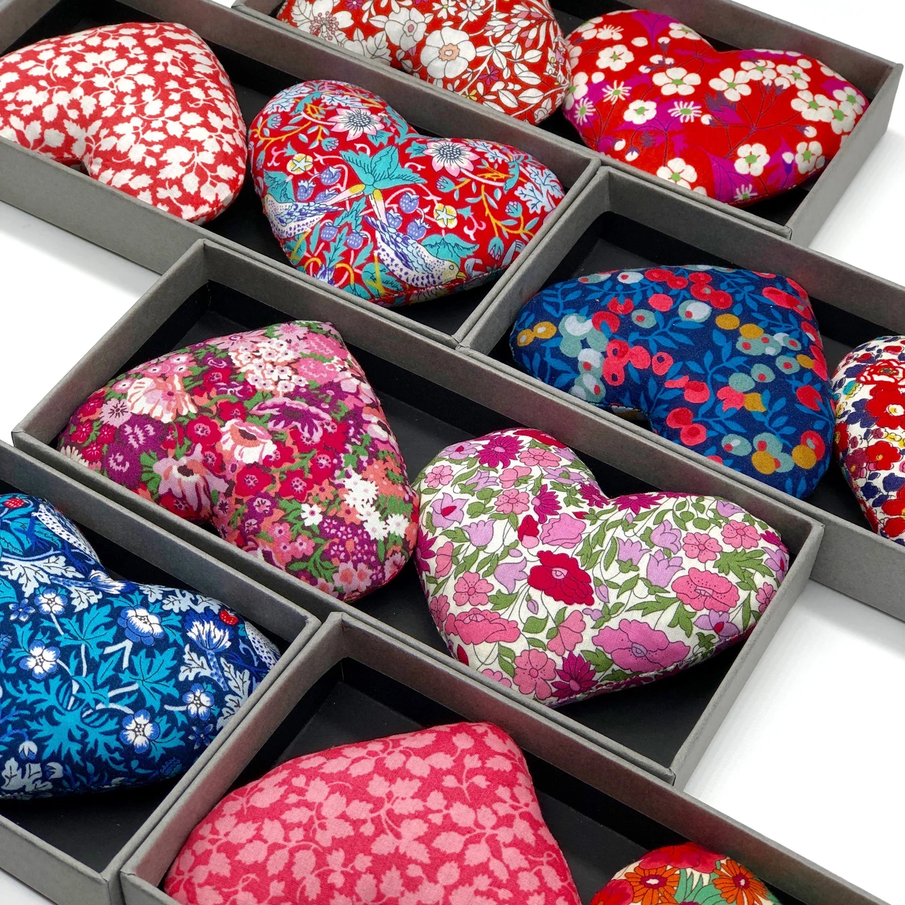 10 Assorted Boxes of 2 Lavender Hearts - Zinnias Gift Boutique