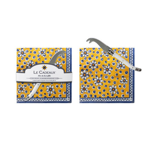 Gift Set Cocktail Nap with Cheese Knife - Zinnias Gift Boutique