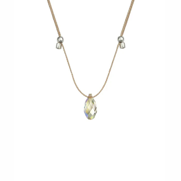 Paradise Silk Slider Necklace - Zinnias Gift Boutique