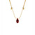 Siam Silk Slider Necklace - Zinnias Gift Boutique