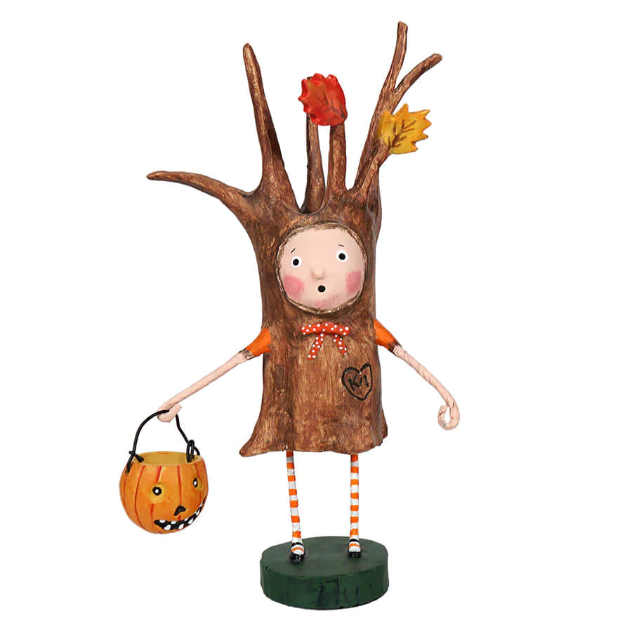 Lori Mitchell Stumpy decorative figurine with a whimsical design, perfect for home decor displays.