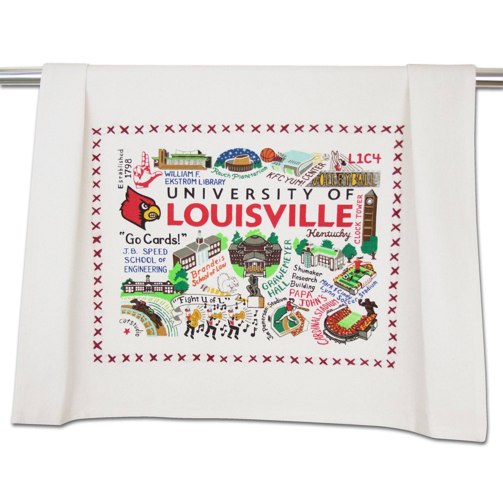 Dish Towel - Collegiate - Zinnias Gift Boutique