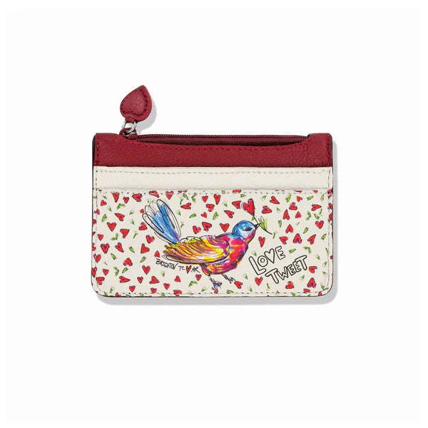Love Tweet II Card Coin Case - Zinnias Gift Boutique
