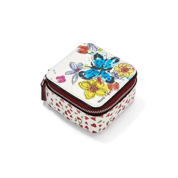 Love Tweet II Square Jewelry Case