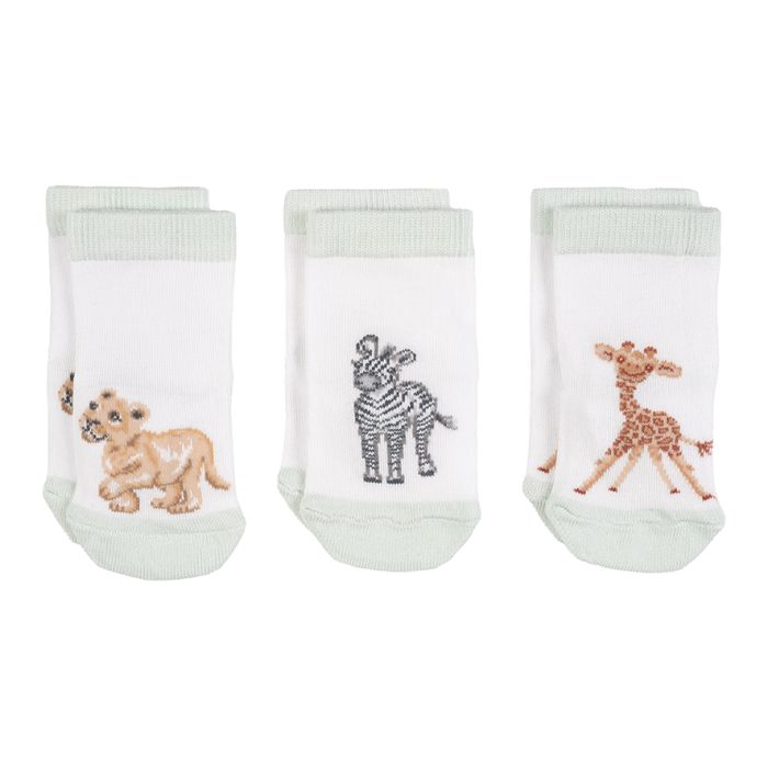 Little Savannah Baby Socks Set - 6-12 Months - Zinnias Gift Boutique
