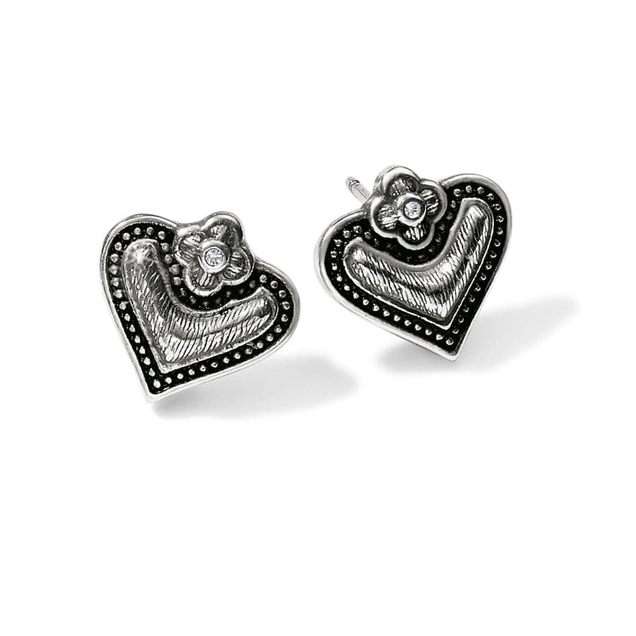 Luna Heart Mini Post Earrings - Zinnias Gift Boutique