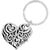 Heart Key Fob - Zinnias Gift Boutique