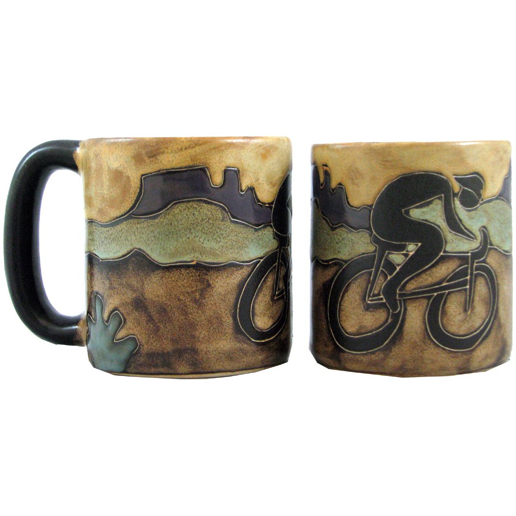 Mara Mug - Bicyclist - Zinnias Gift Boutique