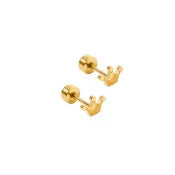 Screwback Stud Earring - Zinnias Gift Boutique