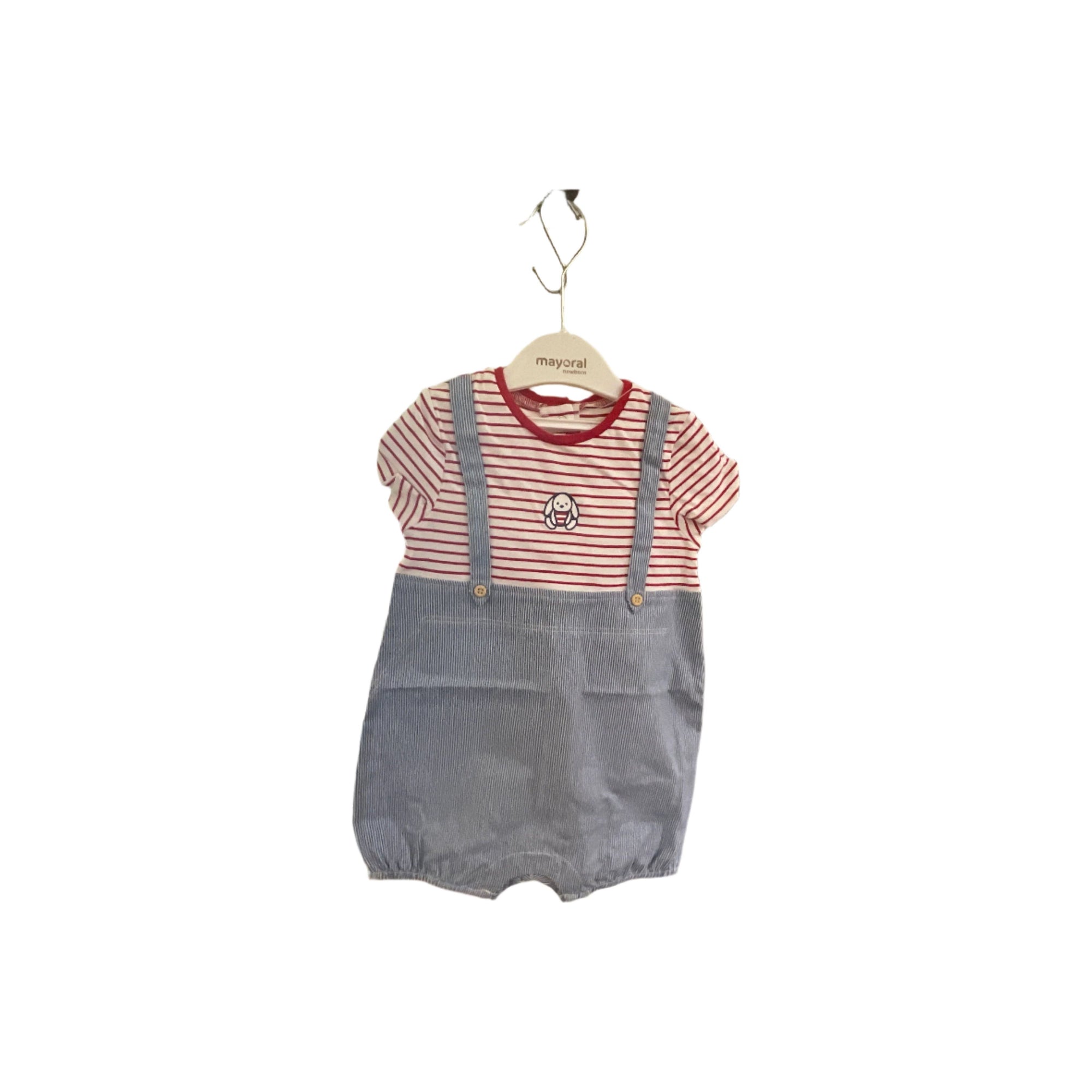 romper short red white blue - Zinnias Gift Boutique