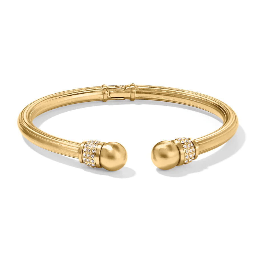 Meridian Gold Open Hinged Bracelet - Zinnias Gift Boutique