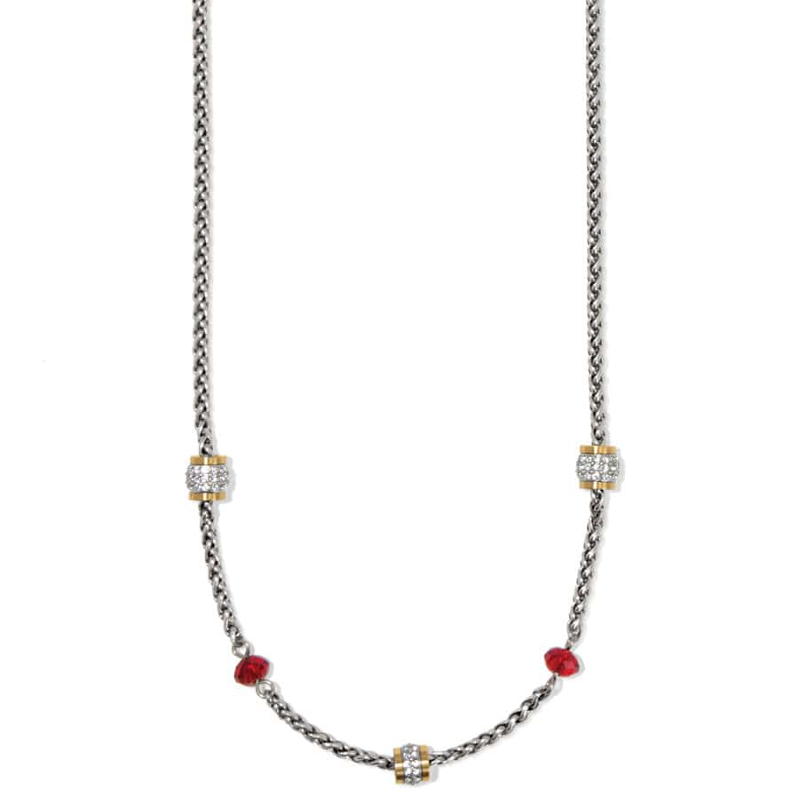 Meridian Red Short Necklace - Zinnias Gift Boutique