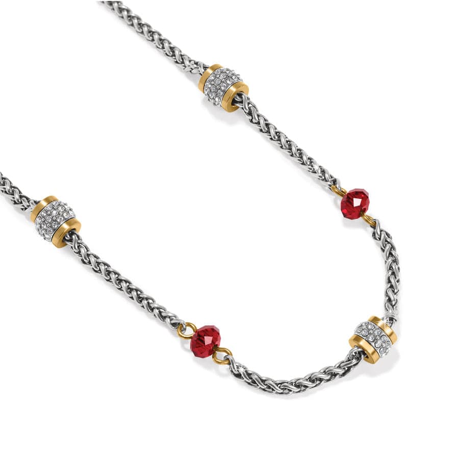 Meridian Red Short Necklace - Zinnias Gift Boutique