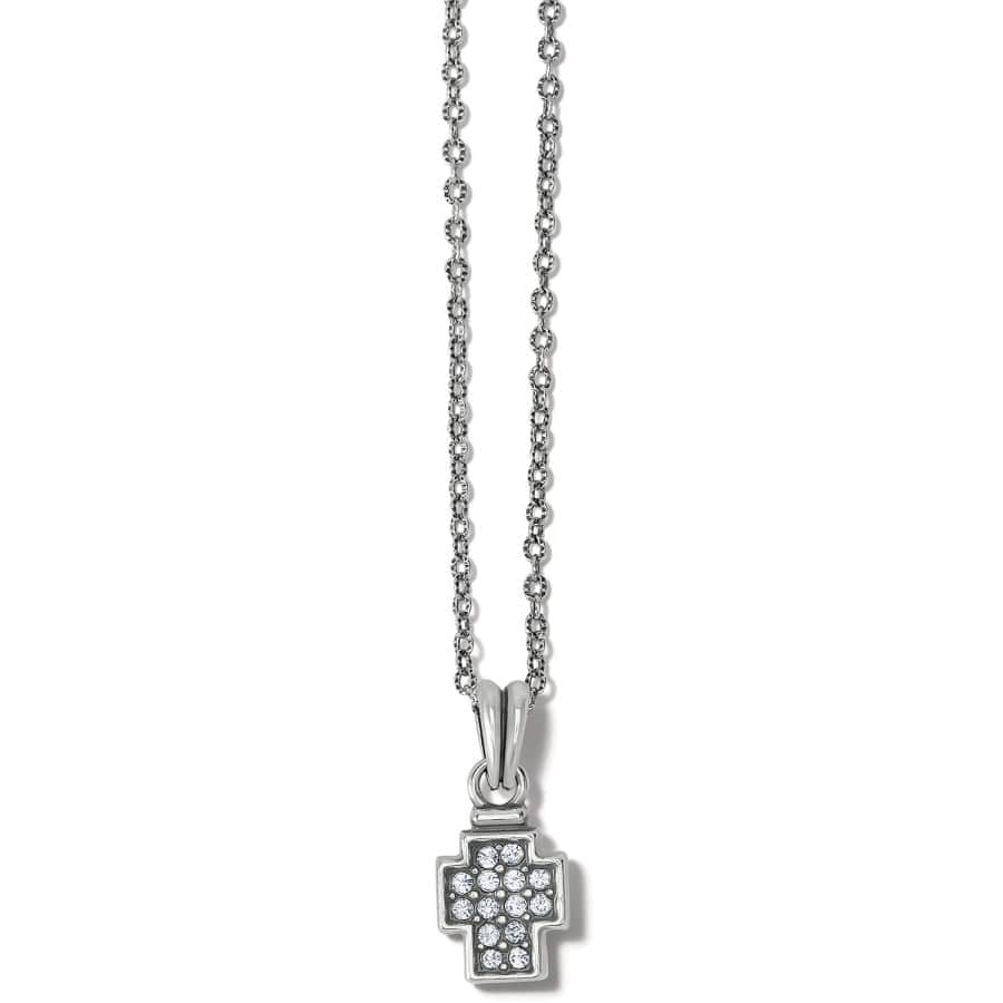 Meridian Zenith Silver Cross Necklace - Zinnias Gift Boutique