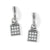 Meridian Zenith Mini Silver Post Drop Earrings - Zinnias Gift Boutique