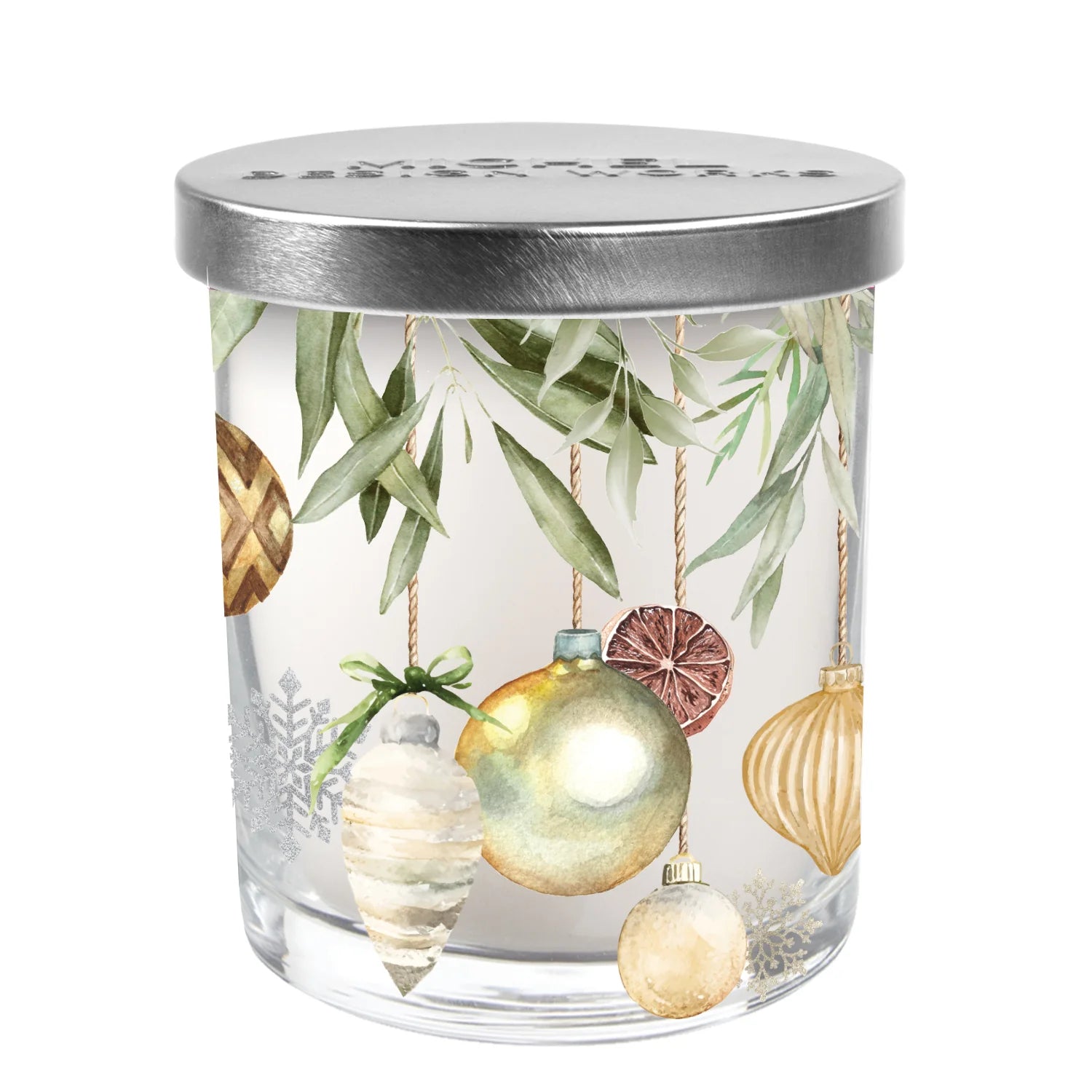 Peach On Earth Candle Jar With Lid - Zinnias Gift Boutique