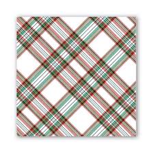 Vintage Plaid Luncheon Napkin - Zinnias Gift Boutique