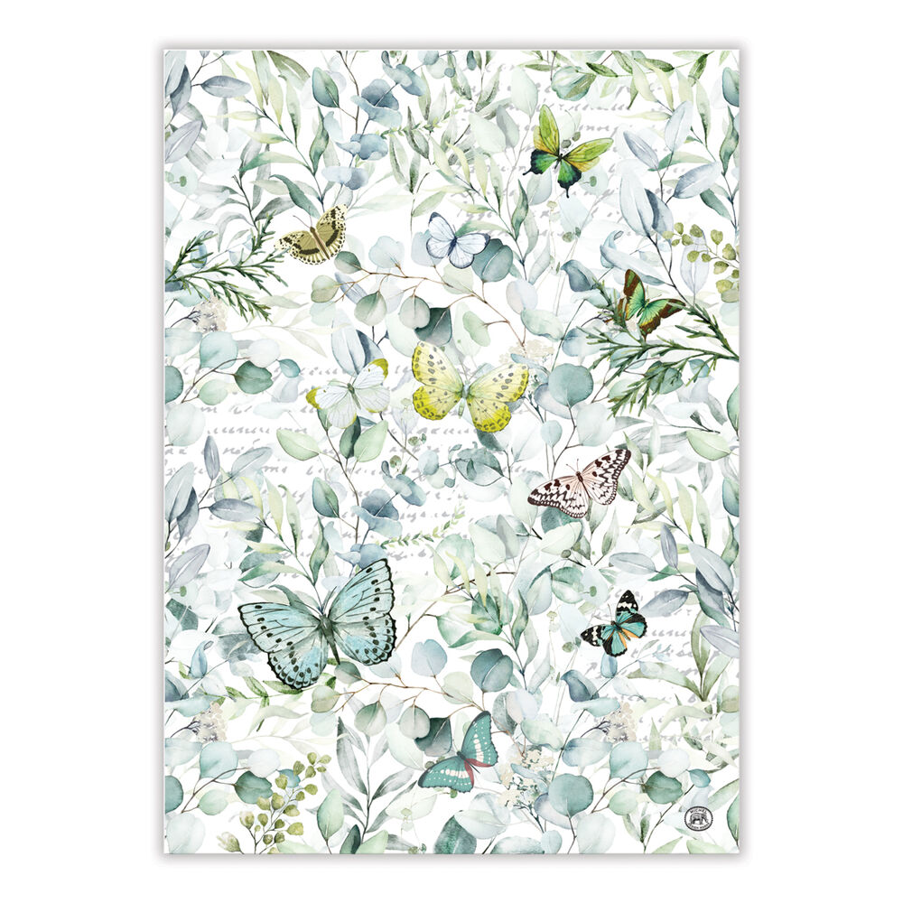 Butterfly Fields Kitchen Towel - Zinnias Gift Boutique