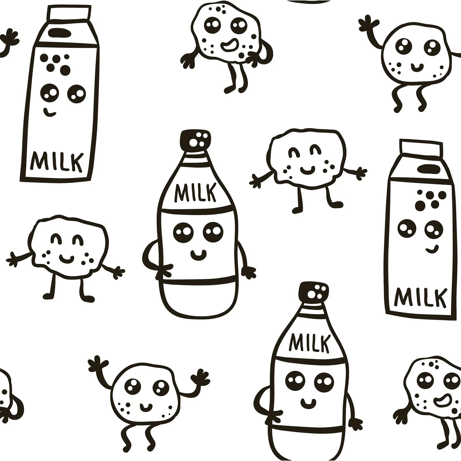 Milk & Cookies Swaddle - Zinnias Gift Boutique