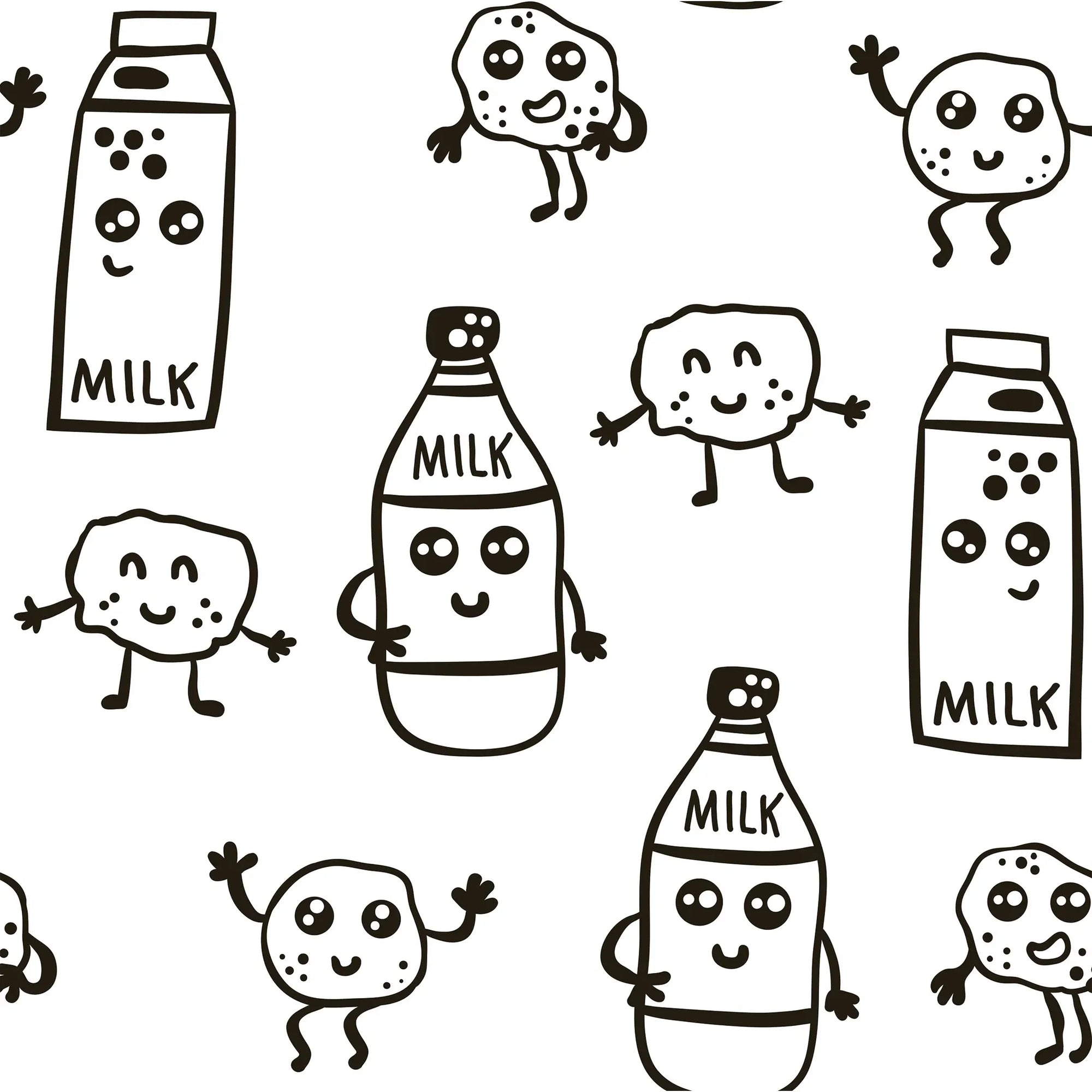 Milk & Cookies Swaddle - Zinnias Gift Boutique