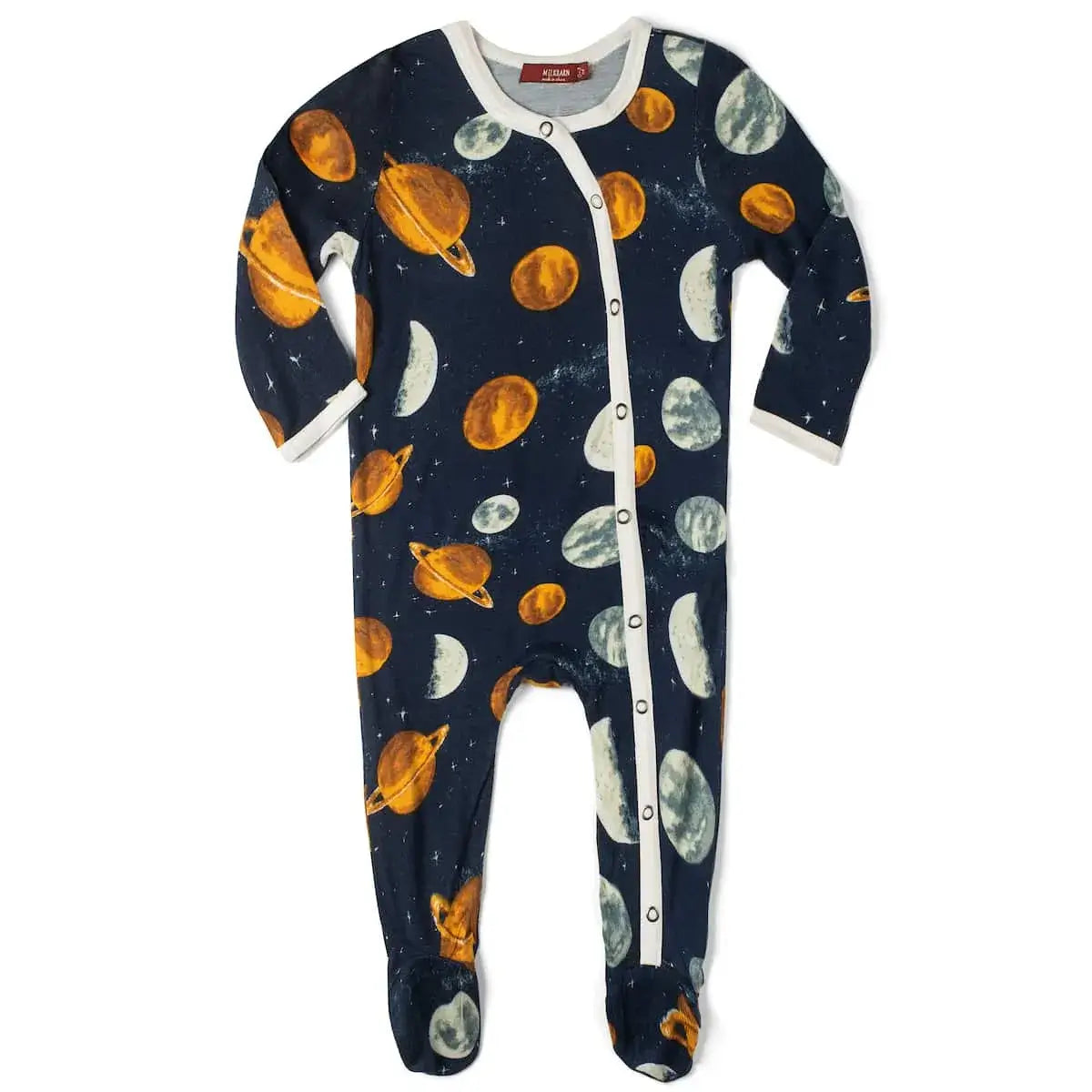 Bamboo Footed Romper - Ornaments - Zinnias Gift Boutique