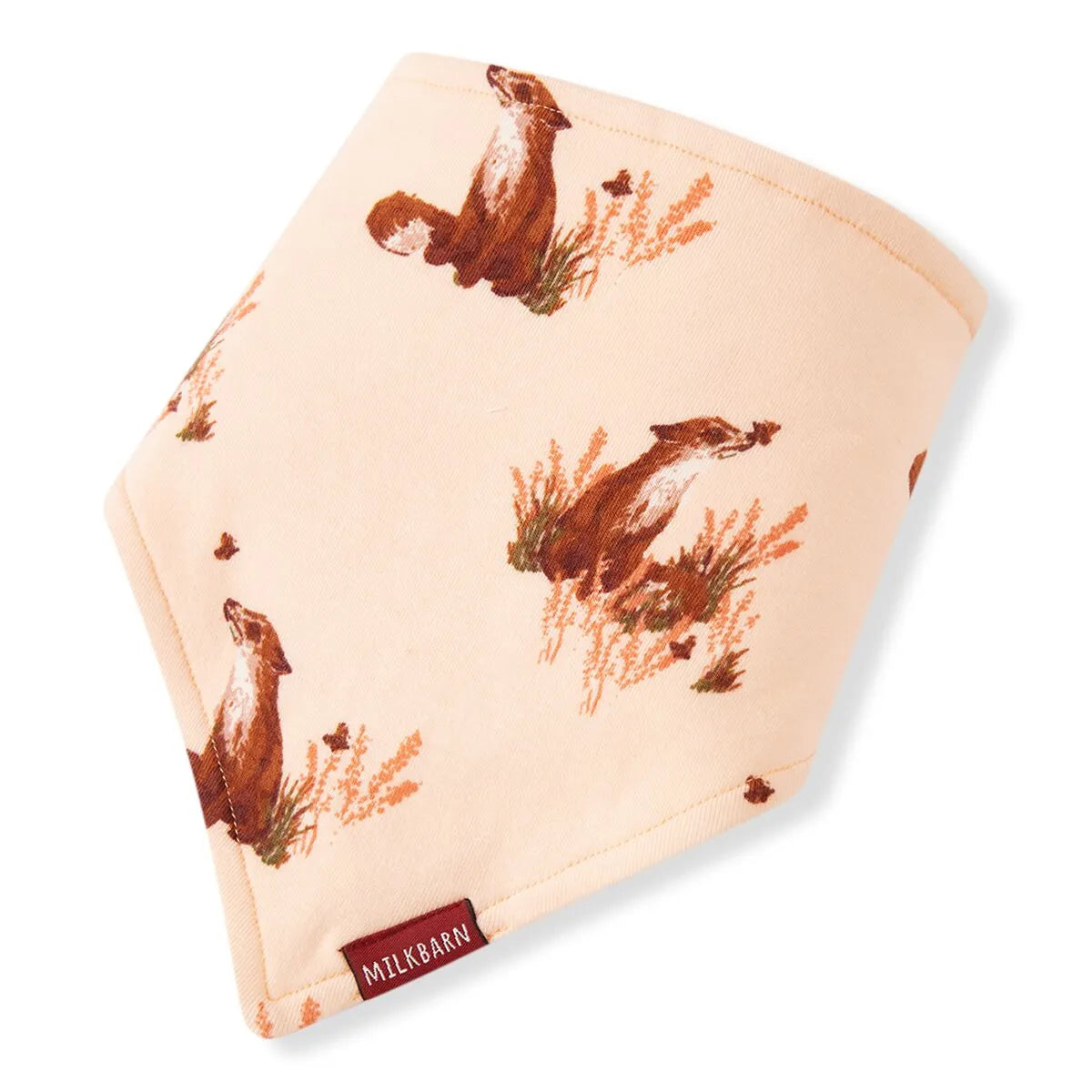 Organic Kerchief Bib Vintage - Zinnias Gift Boutique