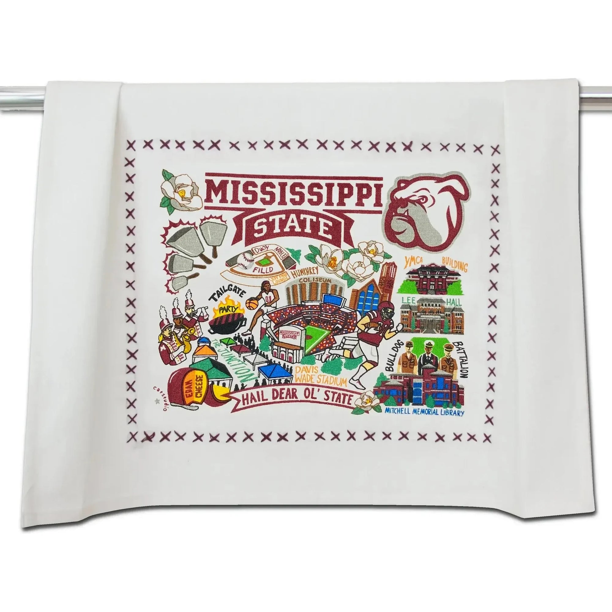 Dish Towel - Collegiate - Zinnias Gift Boutique