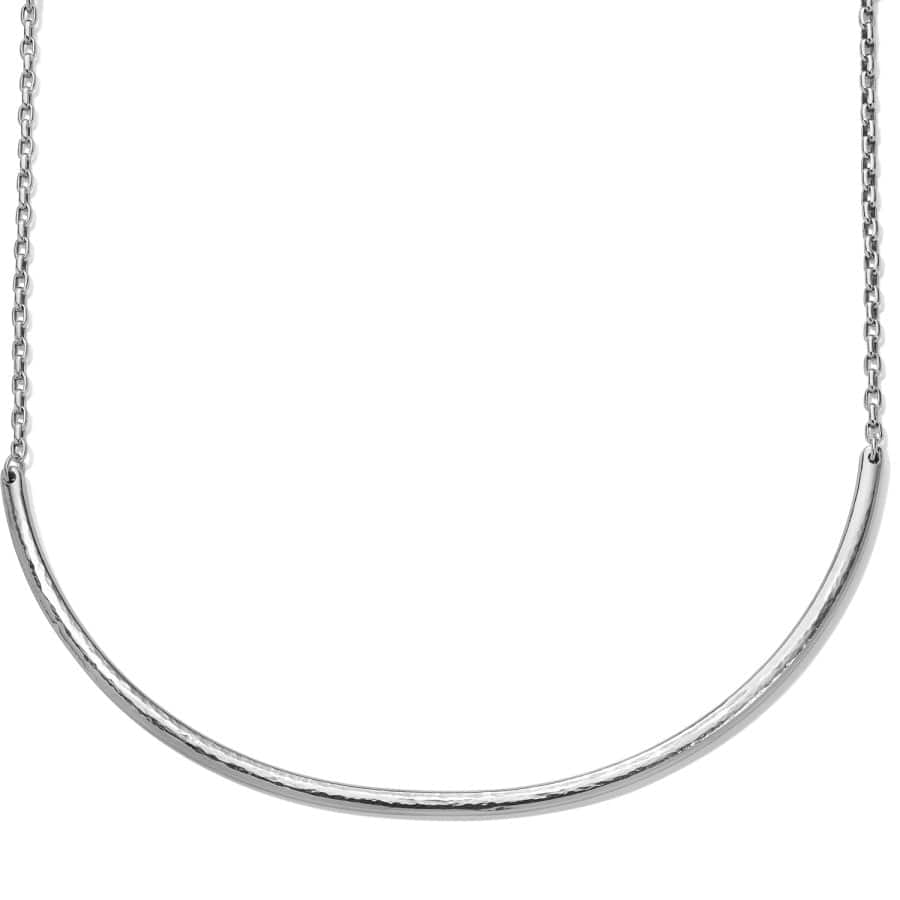 Silver Abc Monogram Choker - Zinnias Gift Boutique