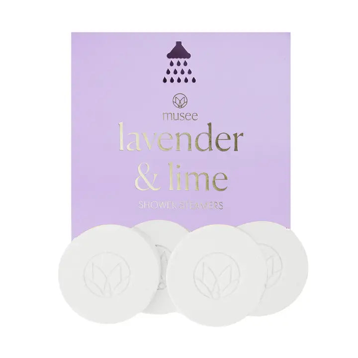 Lavender & Lime Shower Steamers - Zinnias Gift Boutique