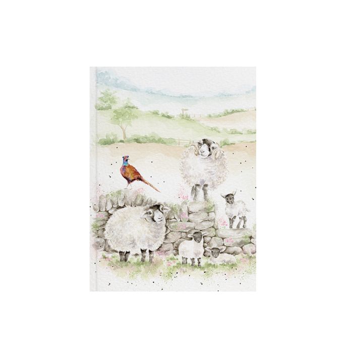 A6 Sheep Notebook - New Pastures - Zinnias Gift Boutique