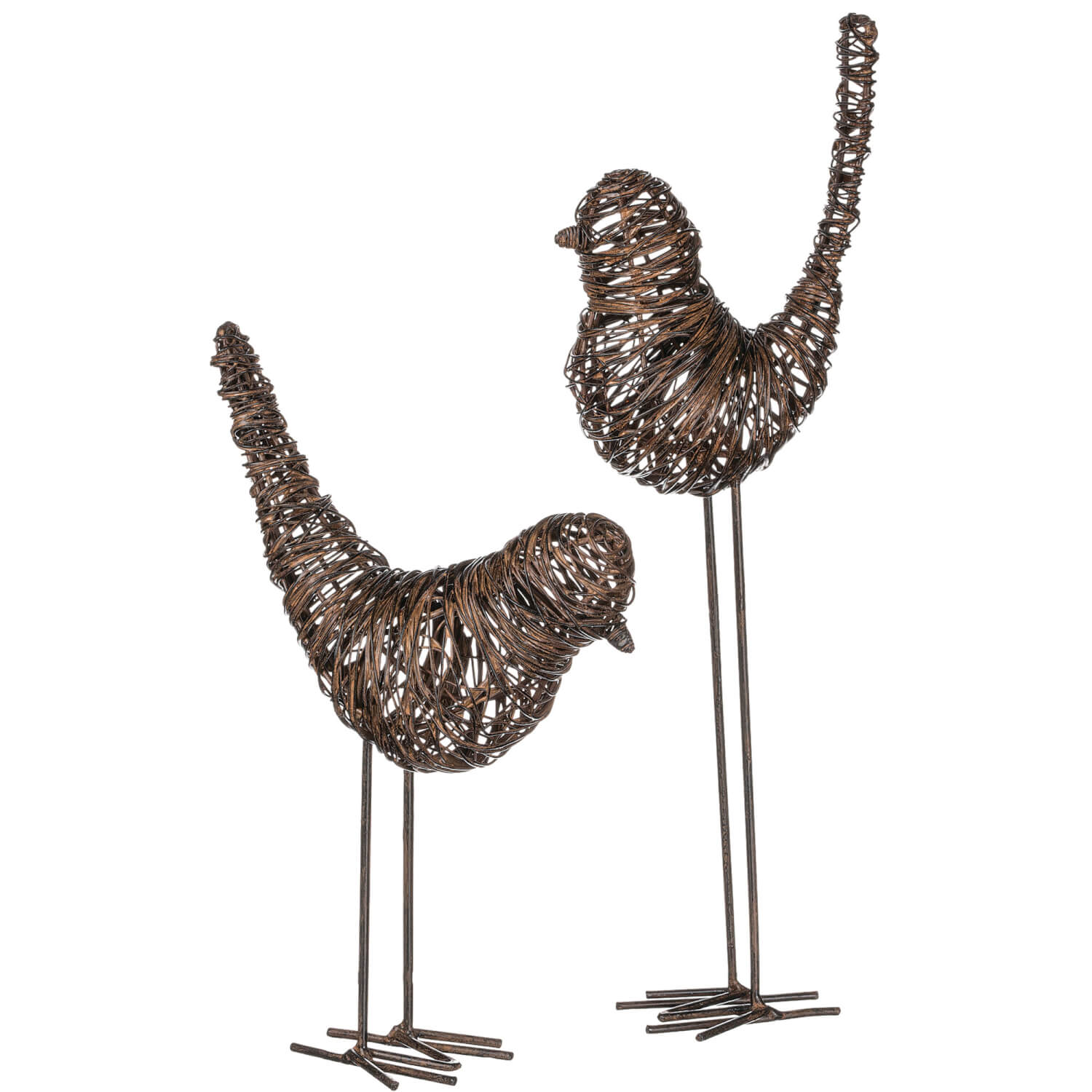 Bird Wire Figurine - Zinnias Gift Boutique