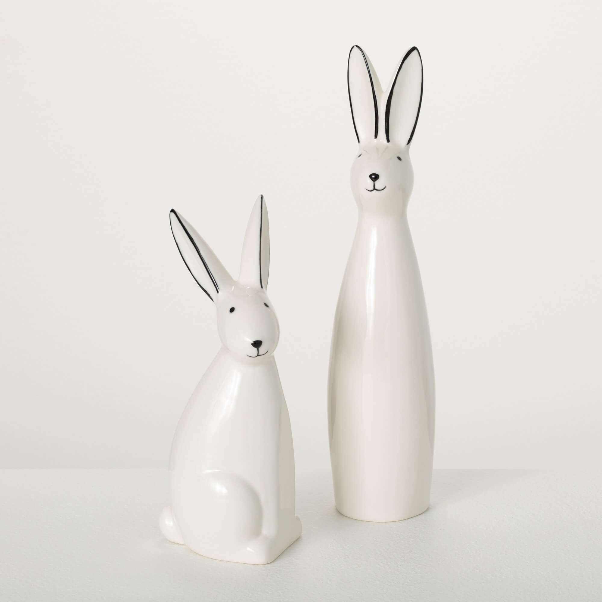 Abstract Porcelain Bunny - Zinnias Gift Boutique