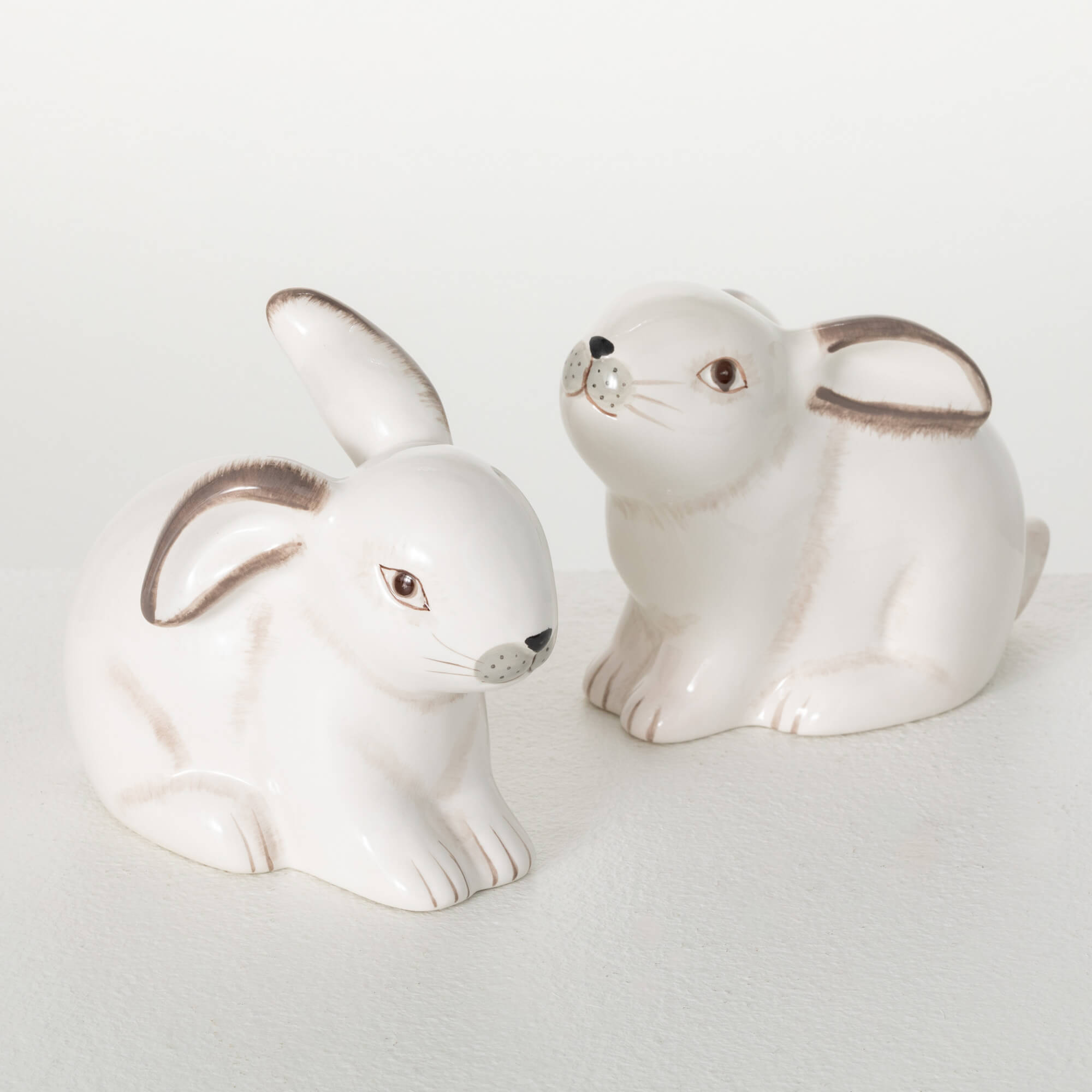 Sweet Sitting Bunny Figurine - Zinnias Gift Boutique