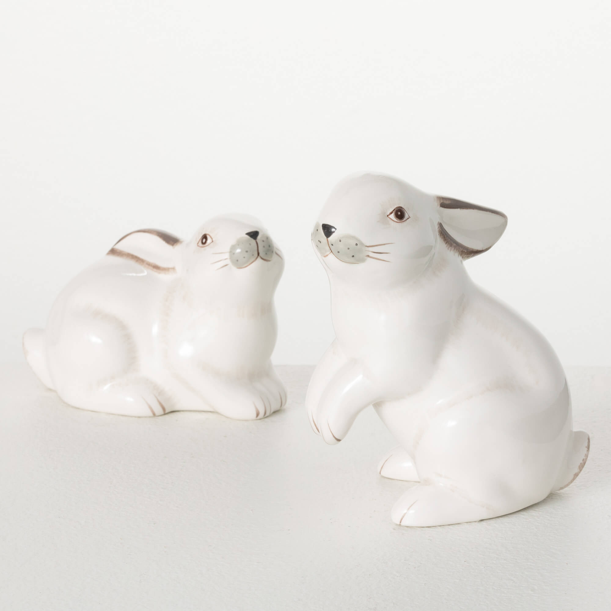 Sweet Standing Bunny Figurine - Zinnias Gift Boutique