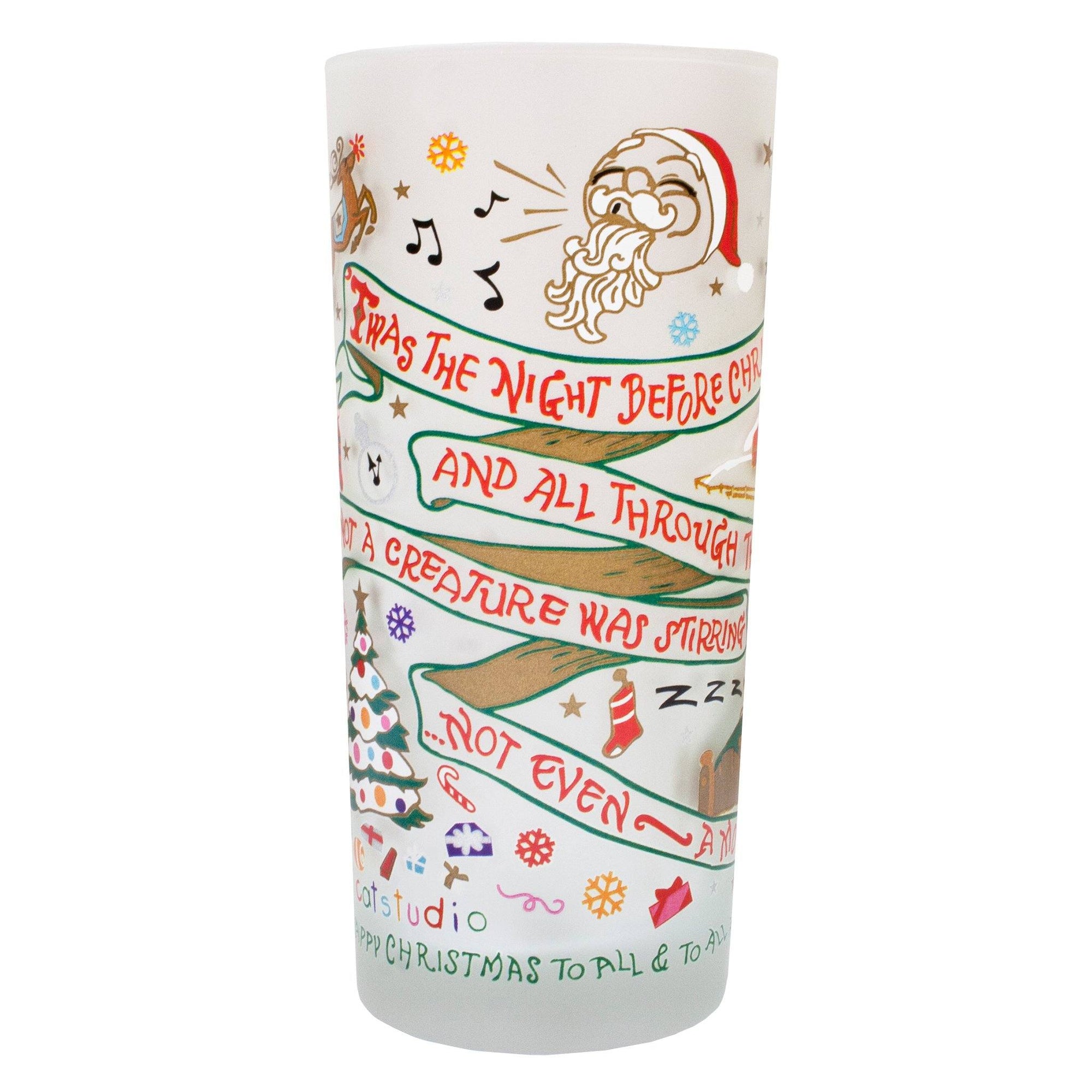 Drinking Glass (Geography) - Zinnias Gift Boutique