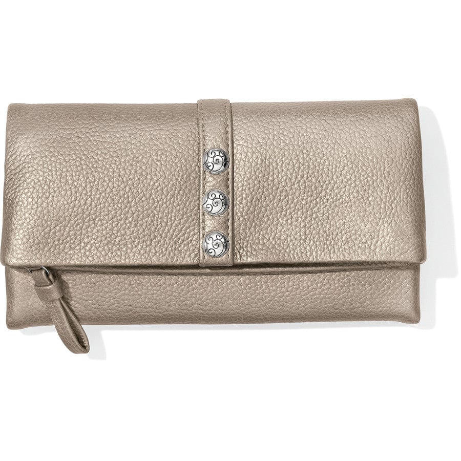 Nolita Shimmer Large Wallet Zinc - Zinnias Gift Boutique
