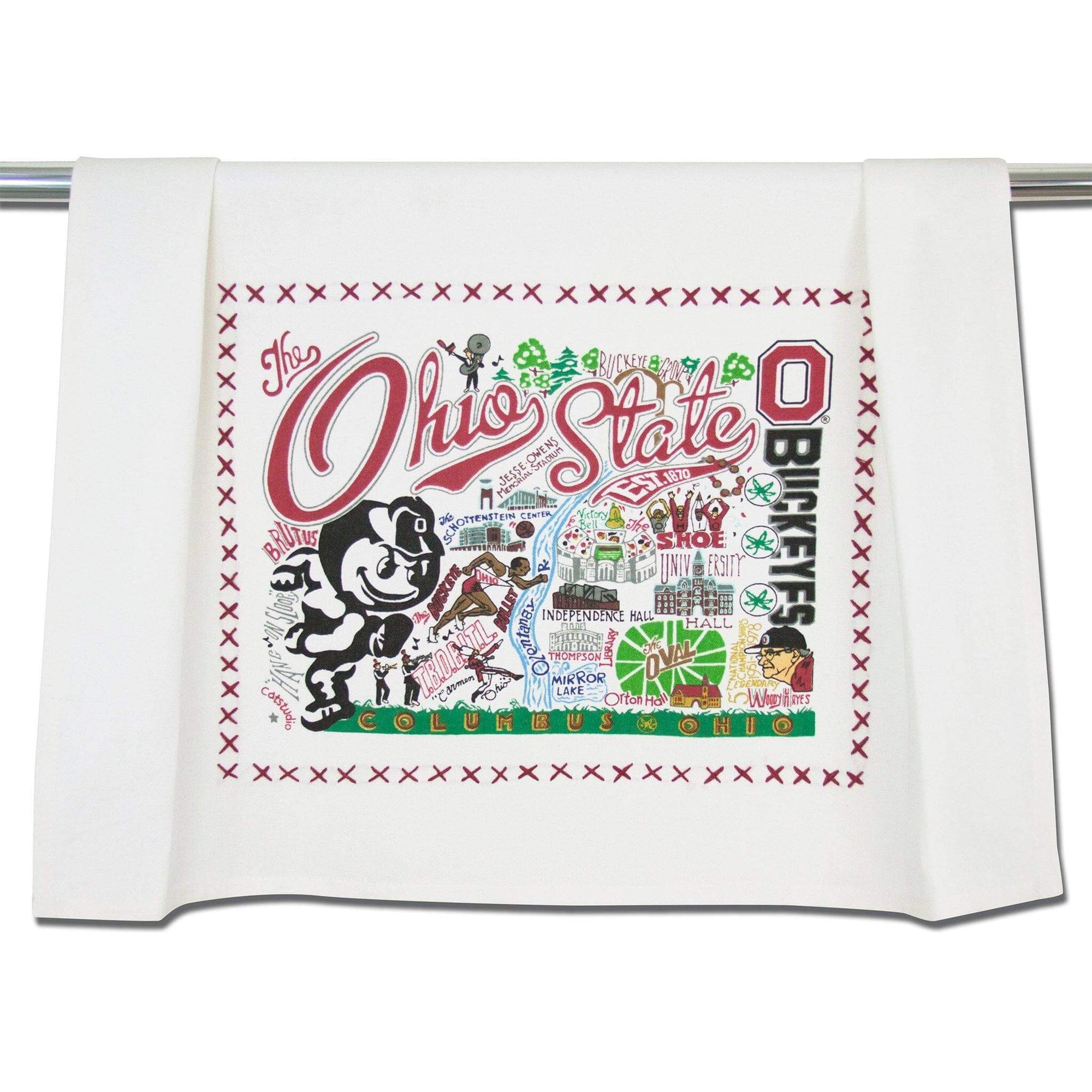 Dish Towel - Collegiate - Zinnias Gift Boutique