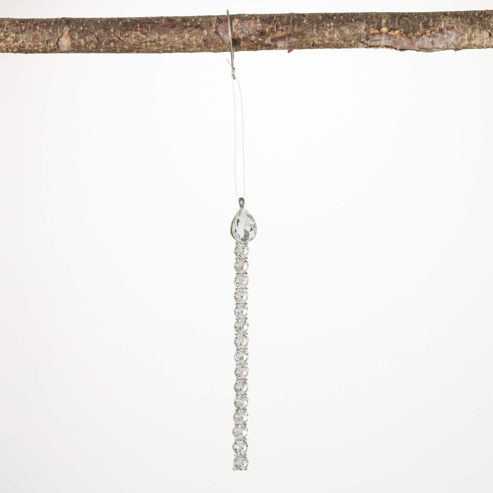 GEM DROP ORN Glass - Zinnias Gift Boutique