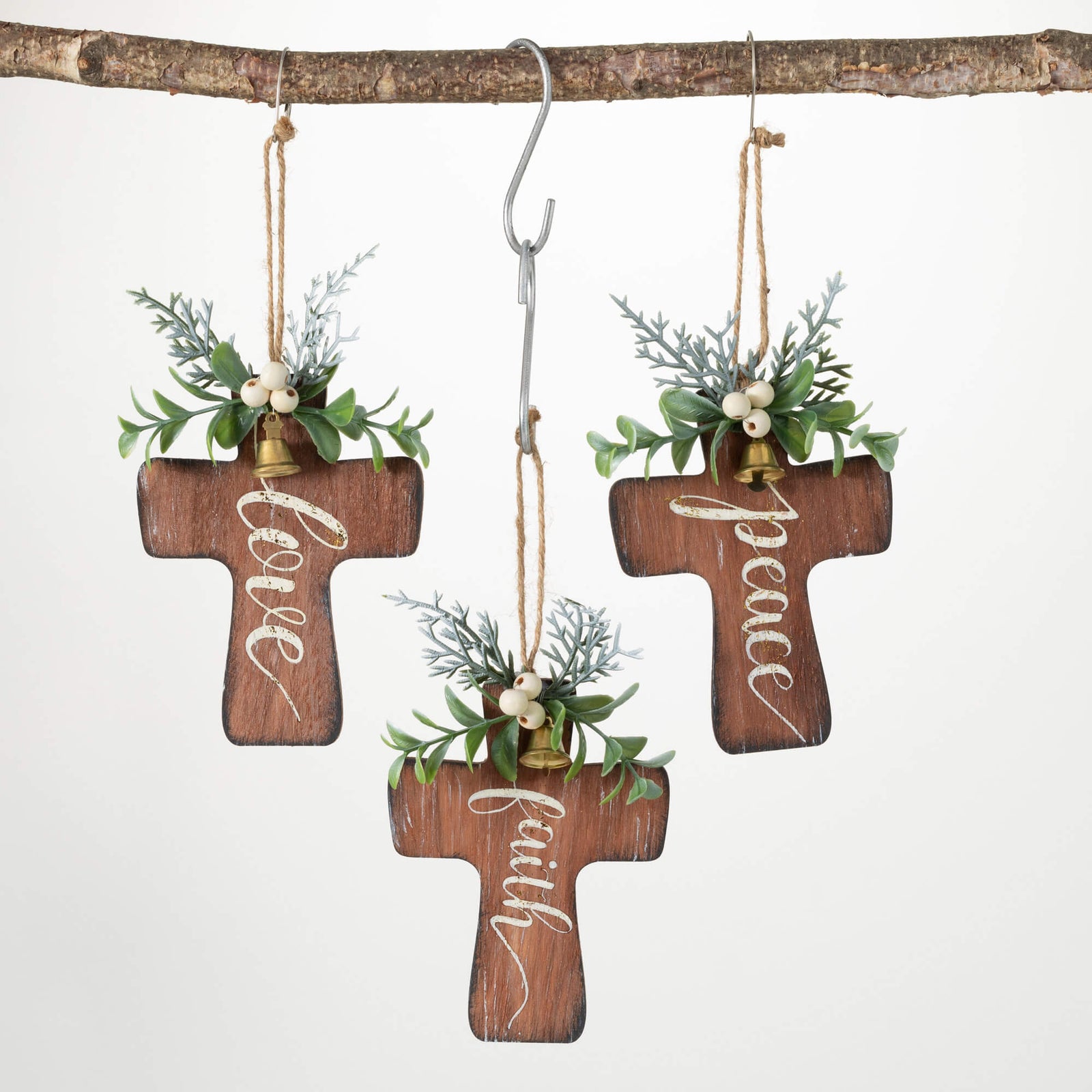 Cross Ornament - Zinnias Gift Boutique