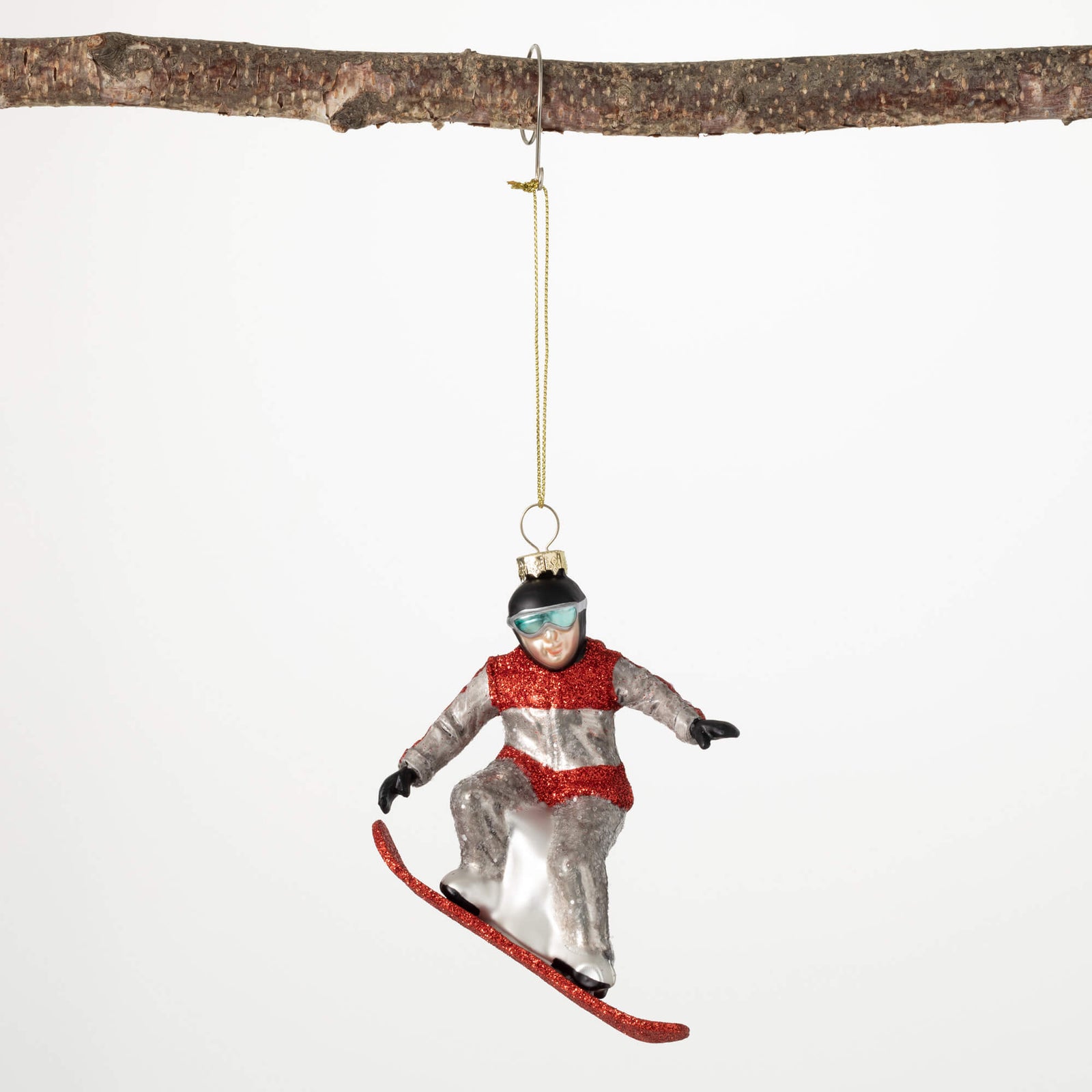 SNOWBOARD ORn Glass - Zinnias Gift Boutique