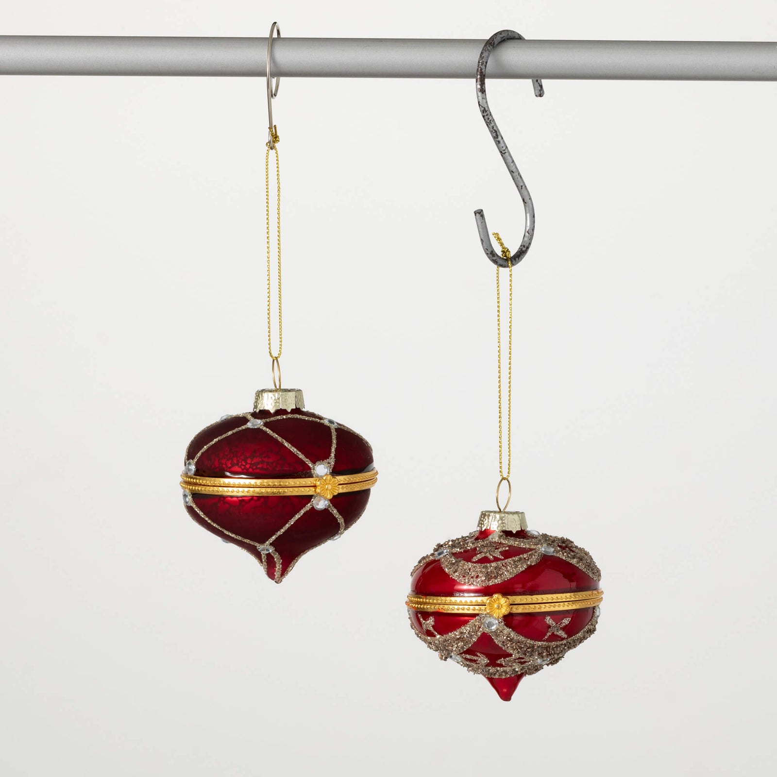 Hinge Box Ornament - Zinnias Gift Boutique