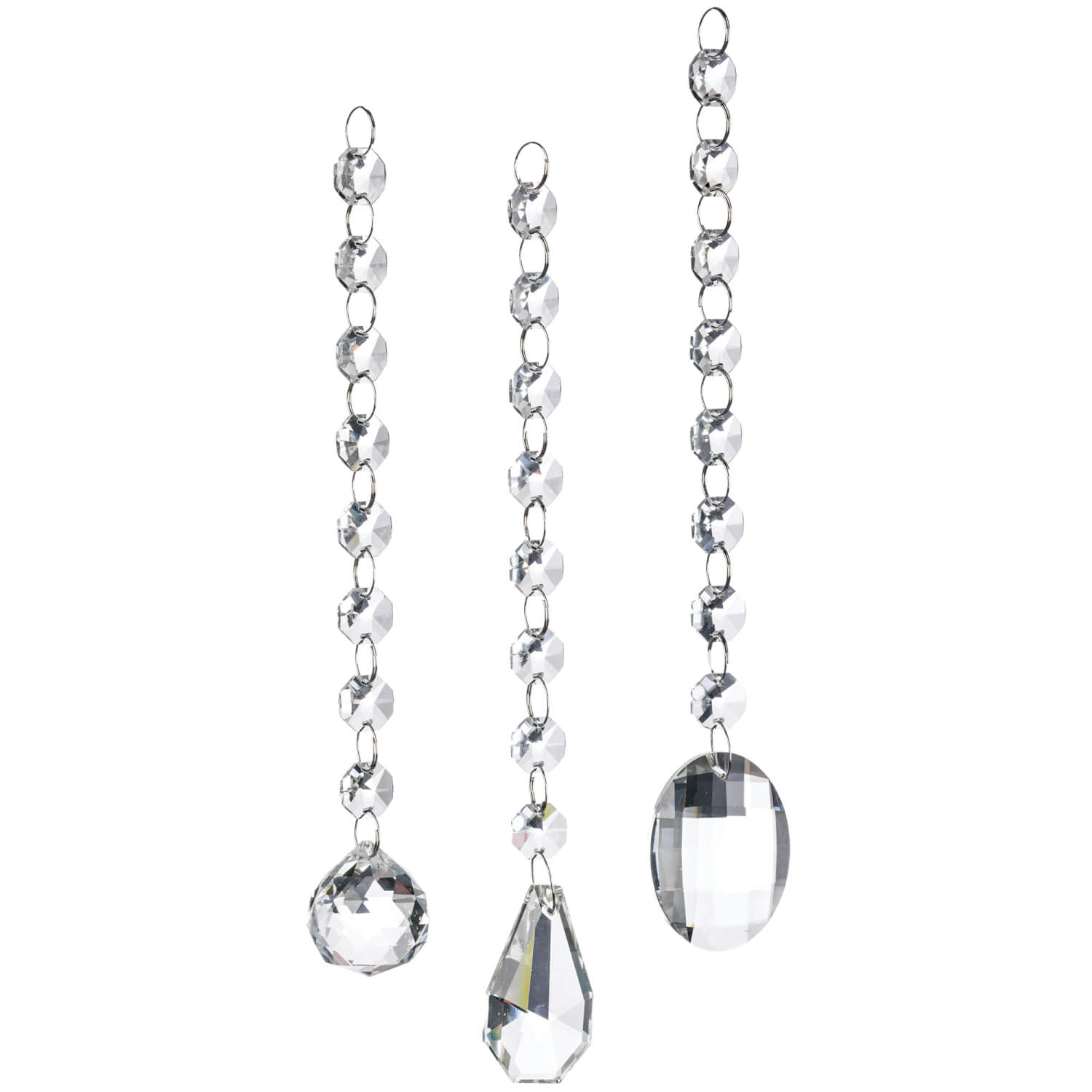 CRYSTAL DROP ORNAMENT - Zinnias Gift Boutique