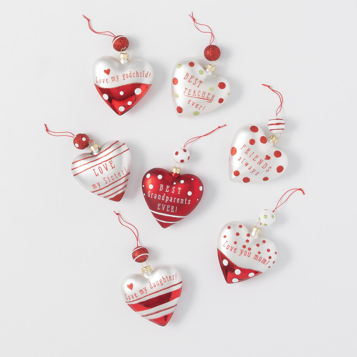 Sentiment/Heart Ornament