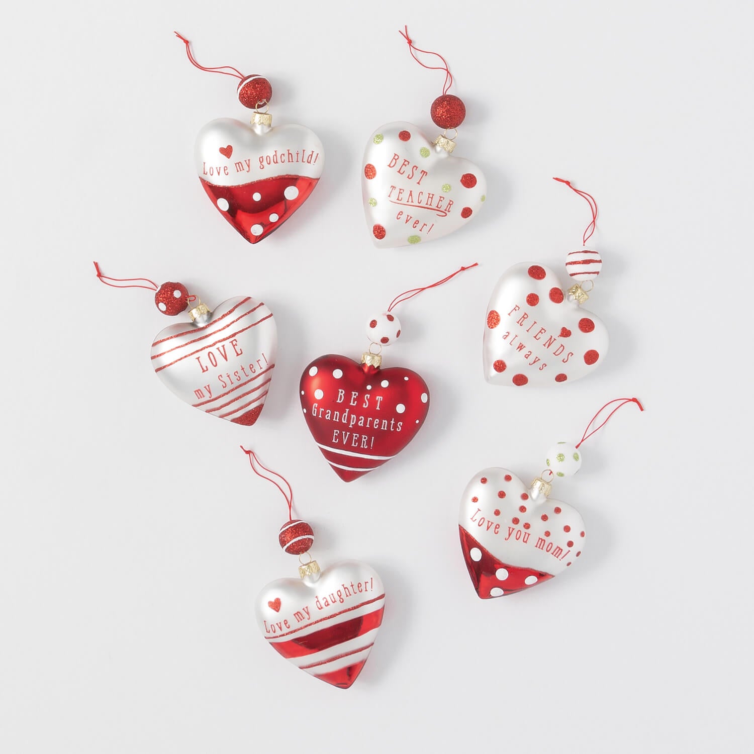 Sentiment/Heart Ornament - Zinnias Gift Boutique