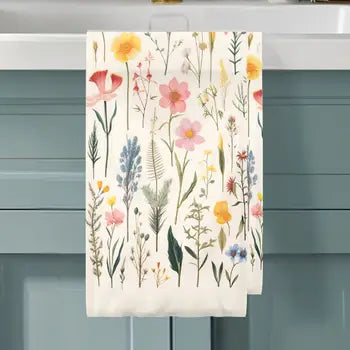 Recycle Microfiber Waffle Tea Towel - Zinnias Gift Boutique