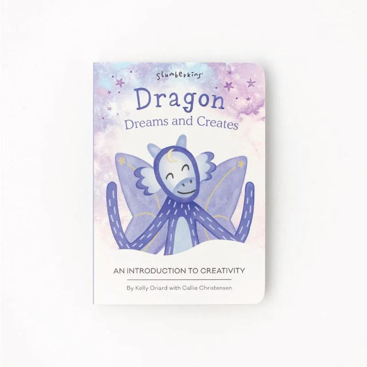 Dragon Dreams and Creates: An Introduction to Creativity (Snuggler &amp; Book) - Zinnias Gift Boutique