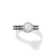 Pebble Dot Pearl Thin Band Ring - Zinnias Gift Boutique