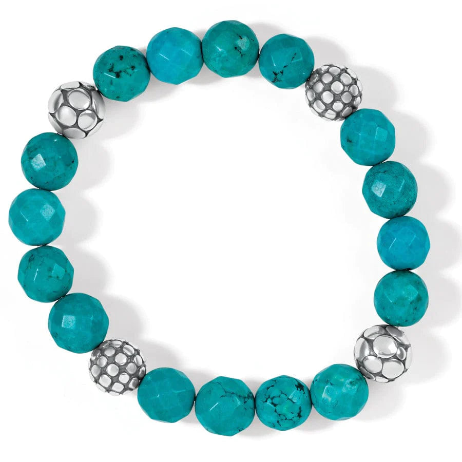 Pebble Turquoise Stretch Bracelet - Zinnias Gift Boutique