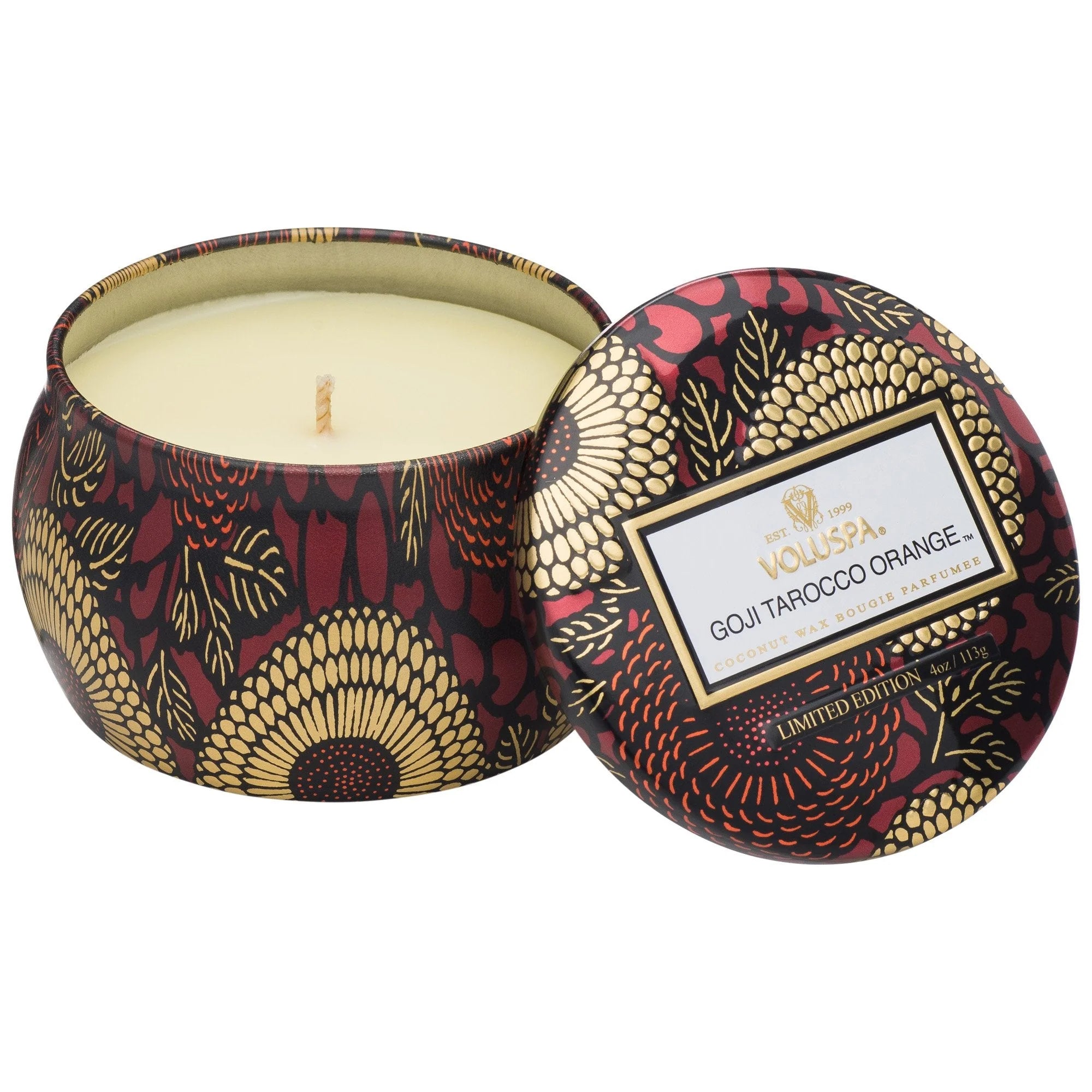 Goji Tarocco Orange Candle - Zinnias Gift Boutique