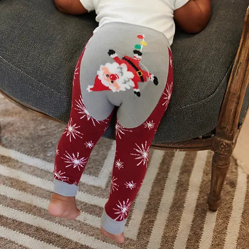 Santa Funkie Tights - Zinnias Gift Boutique